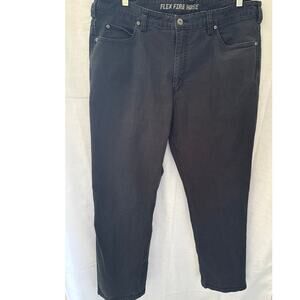 Duluth Flex Fire Hose Black Relaxed Fit Pants Size 40 x 32